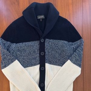 Express Men's Button Down Sweater Size: Small